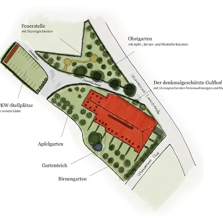 Gulfhof Boomgaarden 3 Geertje Apartmán *